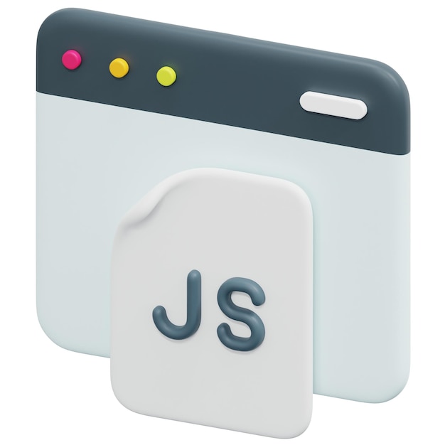 PSD javascript 3d-gengivelsesikonillustration