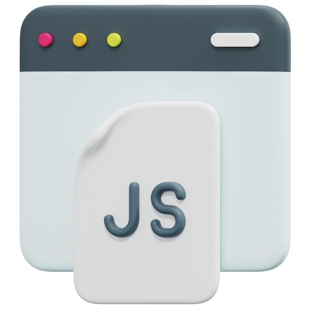 PSD javascript 3d-gengivelsesikonillustration