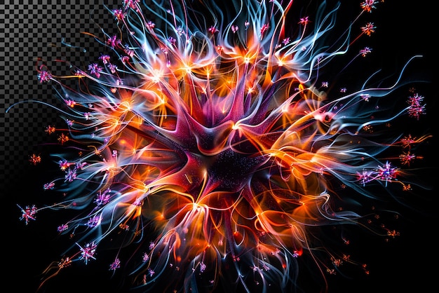 PSD kosmisk blomstring