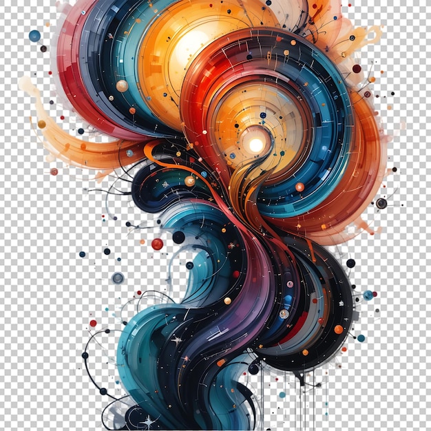 PSD kosmisk blomstring