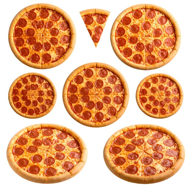 PSD lækre pepperoni pizzaer