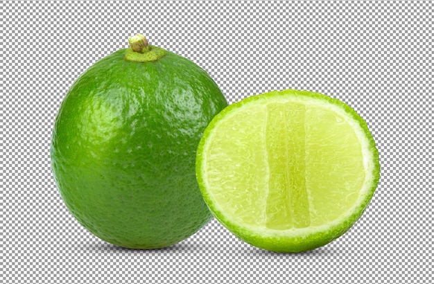 PSD lime isolert