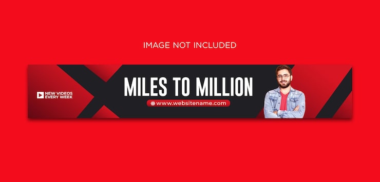 PSD linkedin header sociale medier banner skabelon med youtube kanal cover art design premium psd