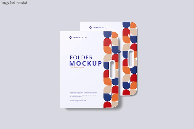 PSD mappe mockup
