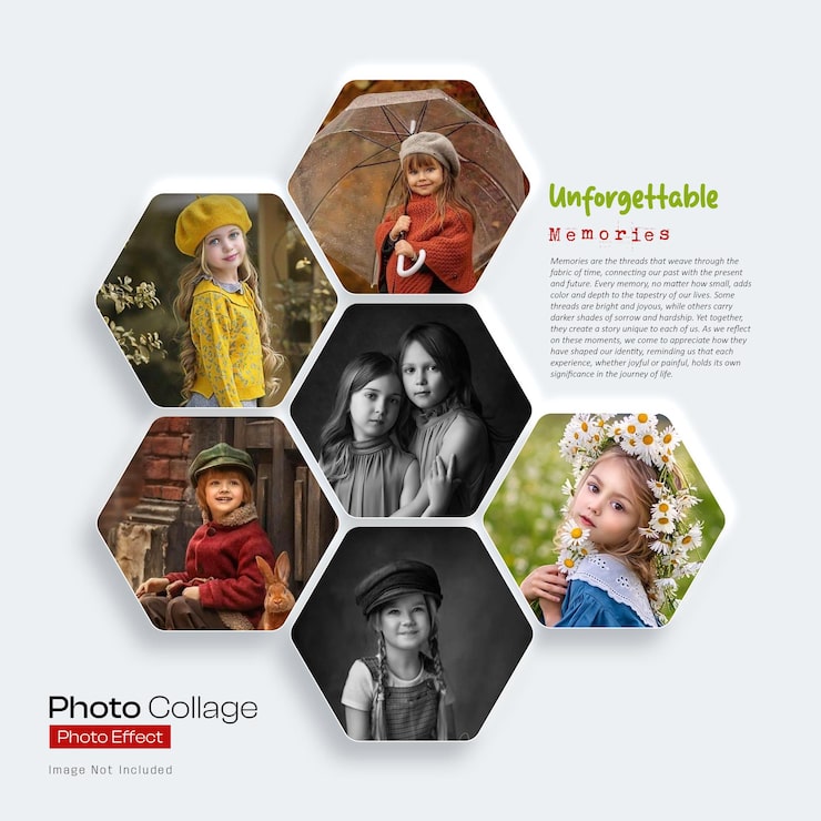 PSD minder fotocollage