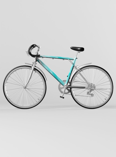 PSD mockup af racercykel