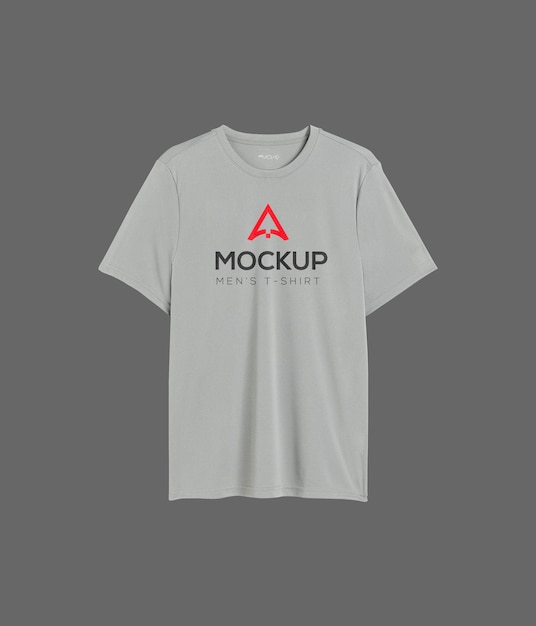 PSD mockup-design til t-shirt til mænd