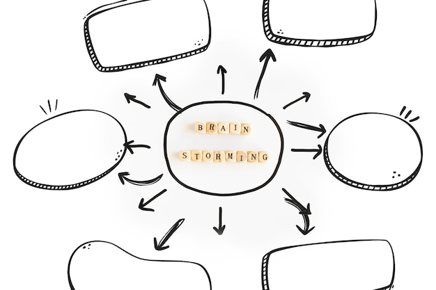 PSD mockup med tips koncept