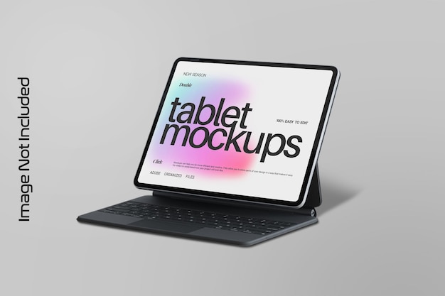 PSD mockups van tablets