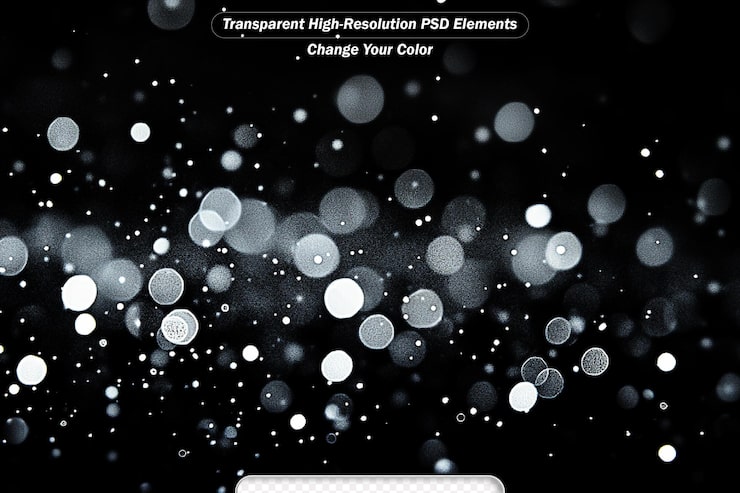 PSD moderne abstrakt bokeh-baggrund