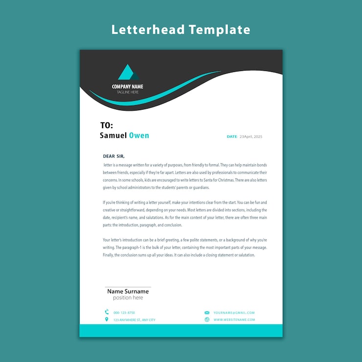 PSD moderne brevpapir