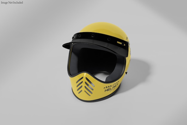 PSD motorcykelhjelm mockup