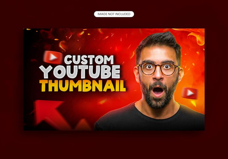 PSD mukautetut youtube-pikkukuvat