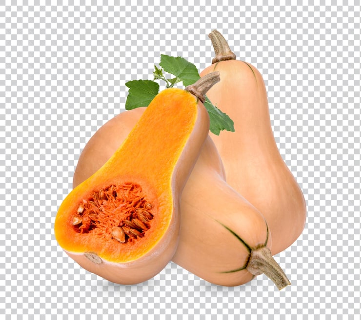 PSD myskykurpitsa lehdillä premium psd