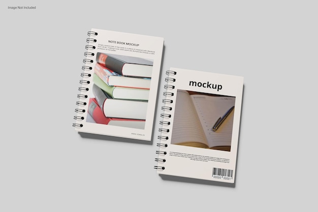 PSD notebook mockup