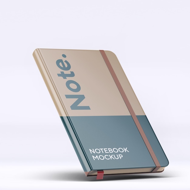 PSD notesbog mockup