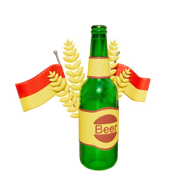 PSD oktoberfest 3d-rendering