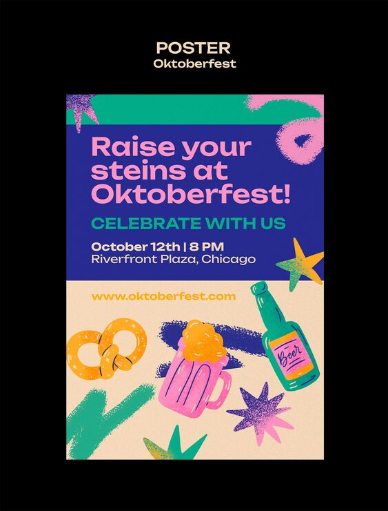 Oktoberfest template design