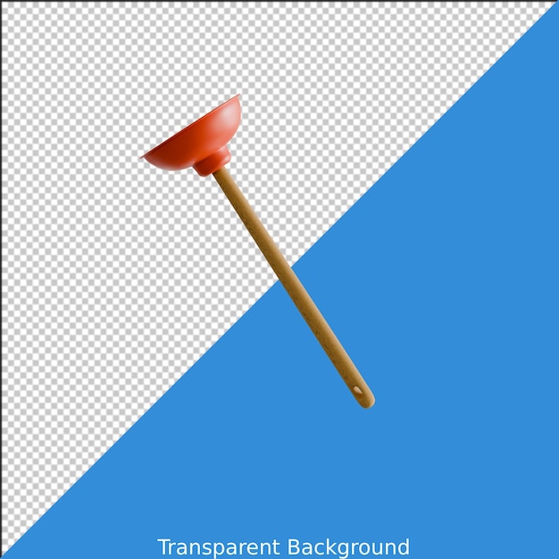 PSD ontstopper 3d-render