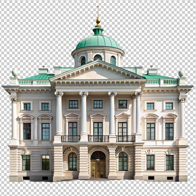 PSD pashkov-huset på transparent baggrund