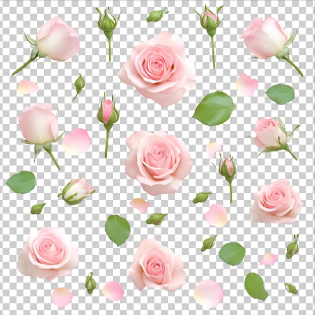 PSD pink roser kollektion