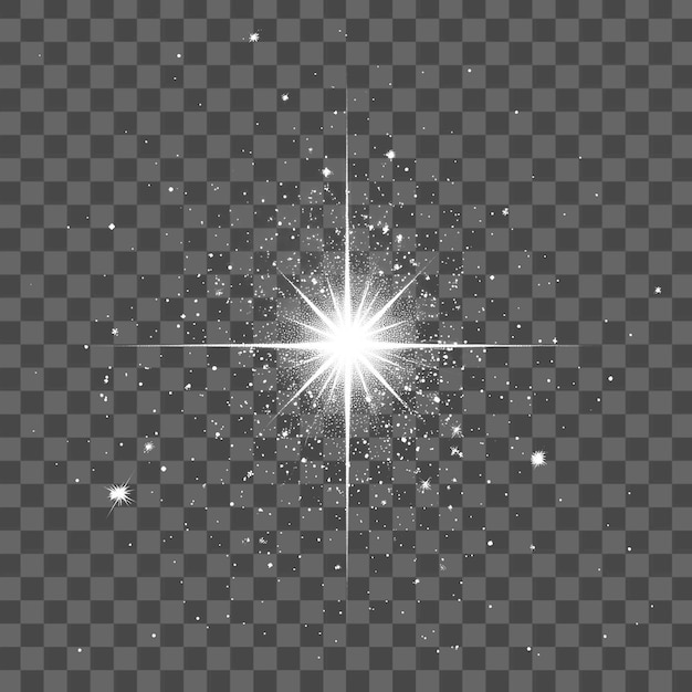 PSD png lys effekt lys nat