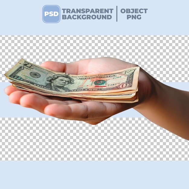 PSD png para eli izole arka plan psd