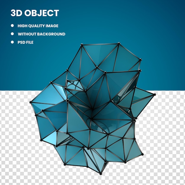 PSD psd 3d plexus structuur