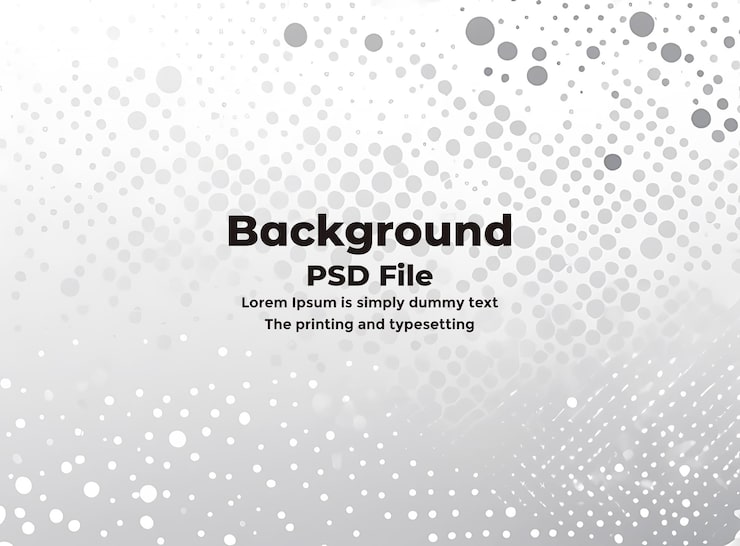PSD psd halftone hvit grå bakgrunn prikker abstrakt hvit bakgrunn tekstur teknologi