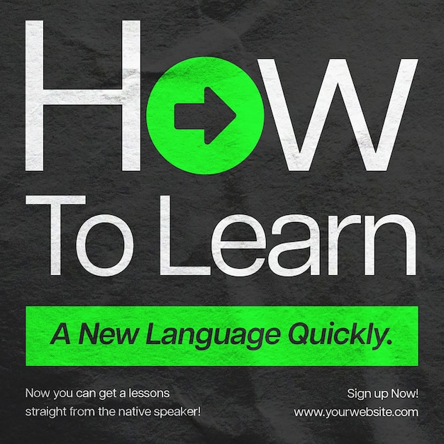 PSD psd how to learn instagram post-skabelon