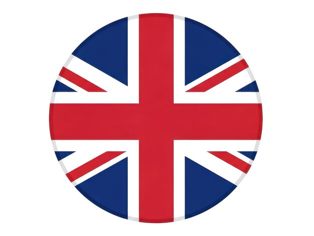 PSD pyöreä britannian lippu