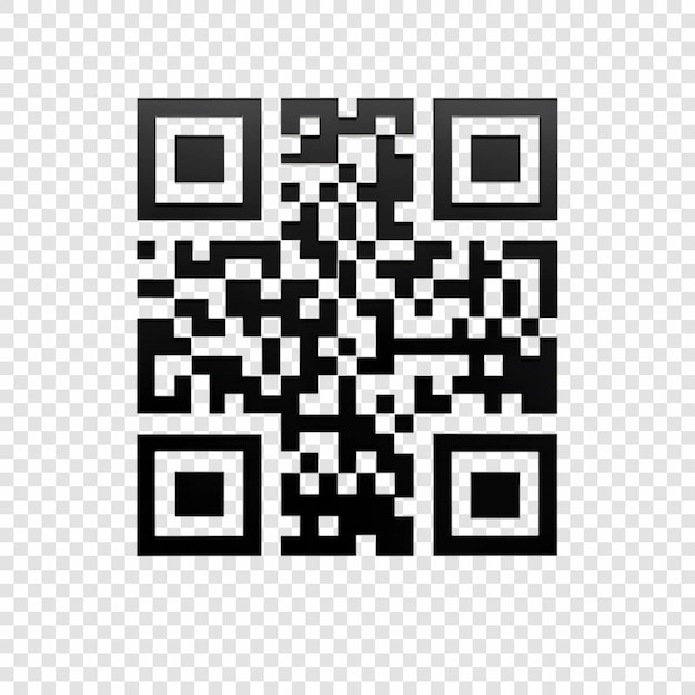 PSD 투명한 배경에서 qr 코드