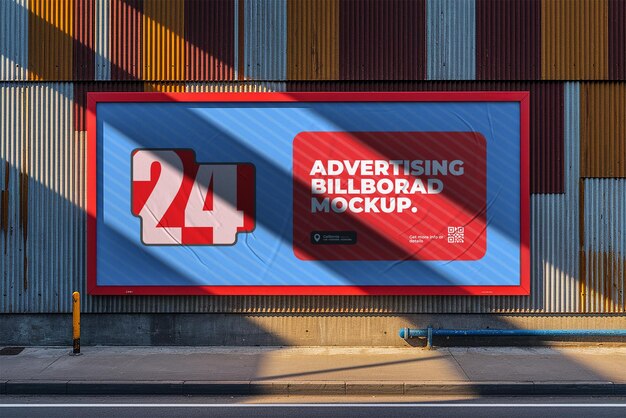 PSD reklame billboard mockup