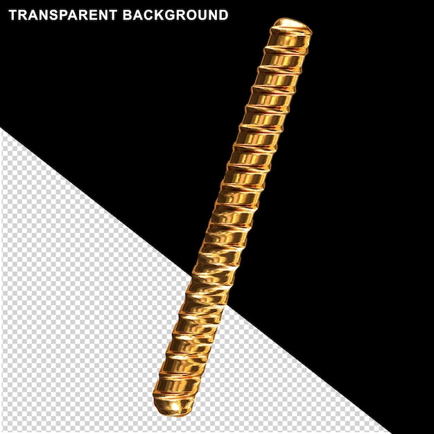 PSD rillet guldsymbol
