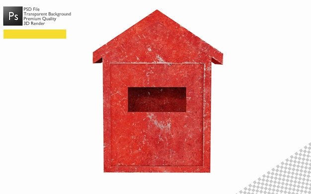 PSD rusten postkasse design