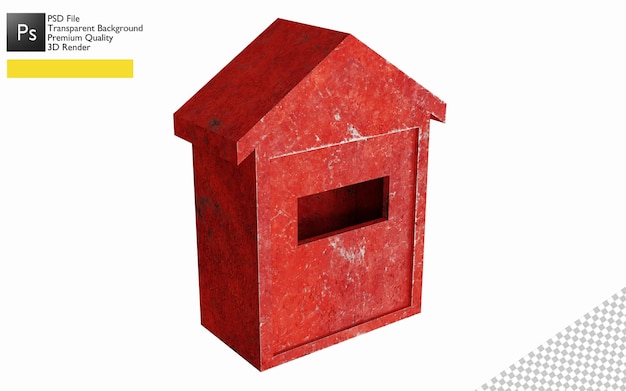 PSD rusten postkasse design