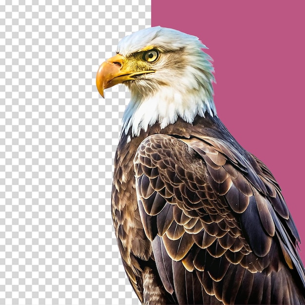 PSD şeffaf arka planda kartal