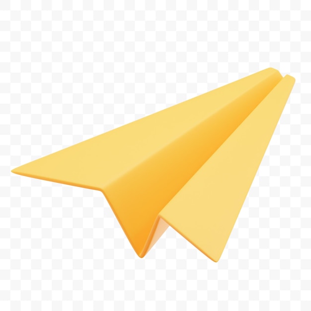 PSD send 3d illustration