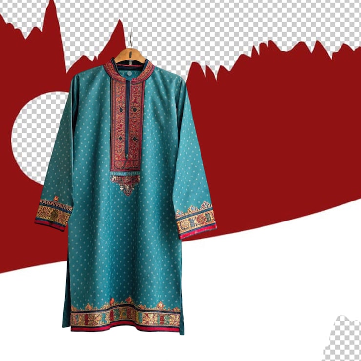 PSD shalwar kameez-klær