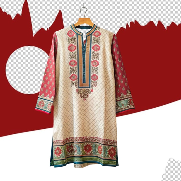 PSD shalwar kameez-klær