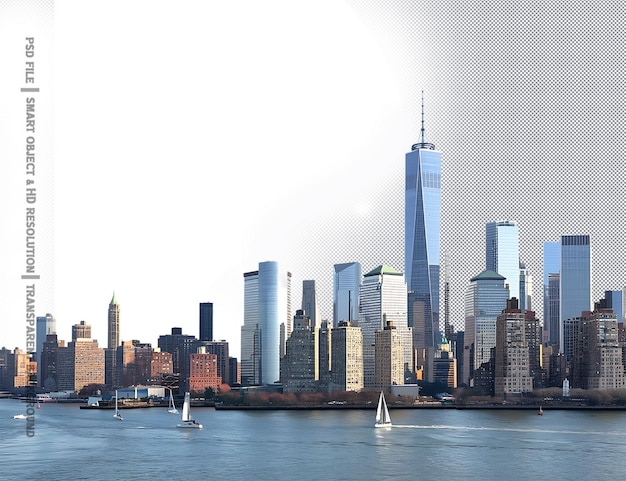 PSD skyline nowego jorku