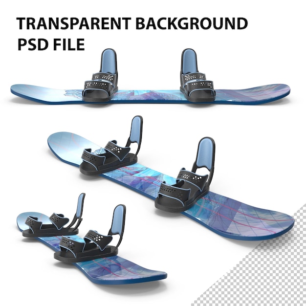 PSD snowboard png