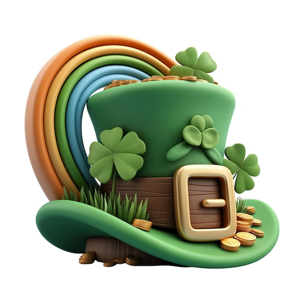 PSD st. patricks dag elementer