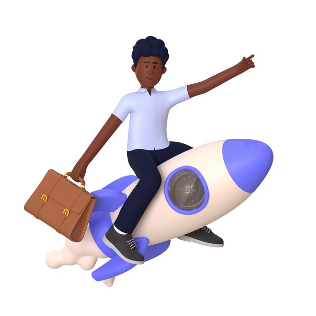 PSD startbedrijf kantoorbureau 3d