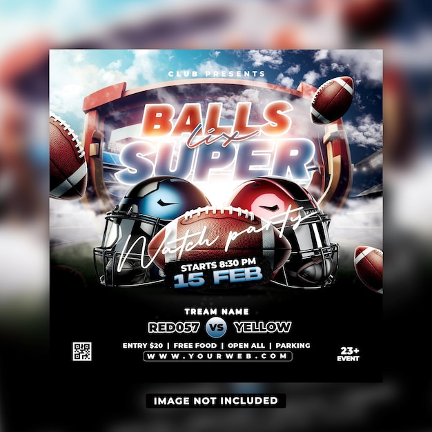 PSD super bowl watch party