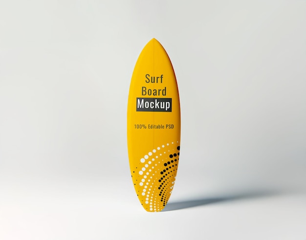 PSD surfbräda mockup