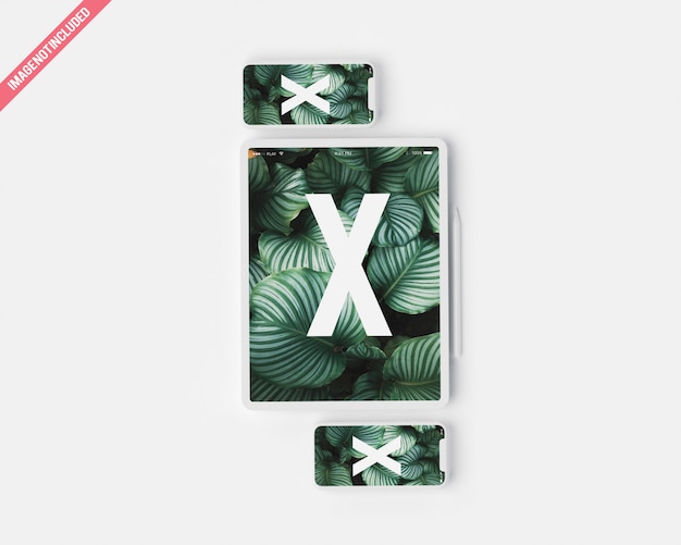 PSD tablet mockup
