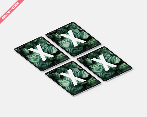 PSD tablet mockup