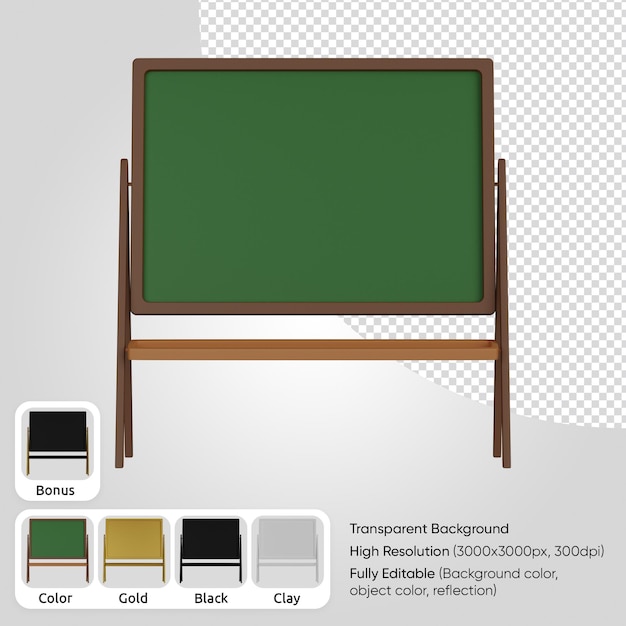 PSD tablica 3d