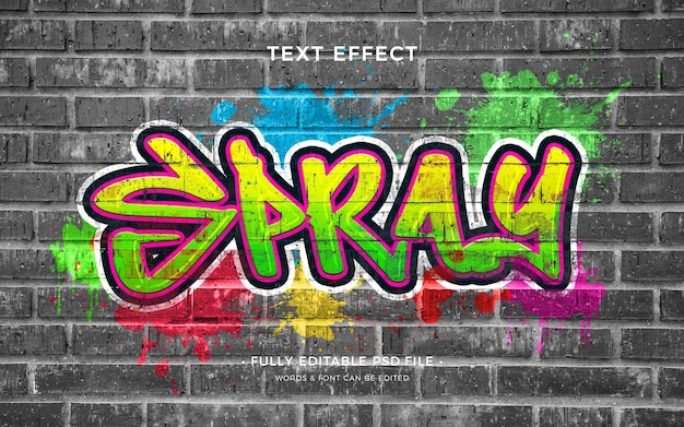 PSD tekst effect